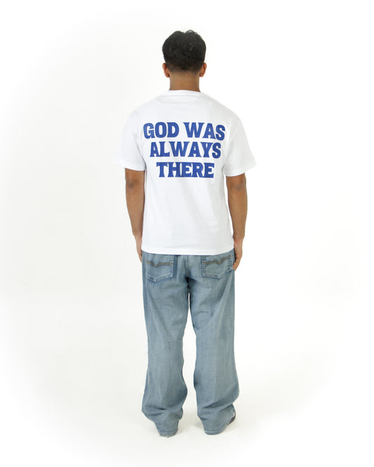 White God Was Always There Oversized T-Shirt