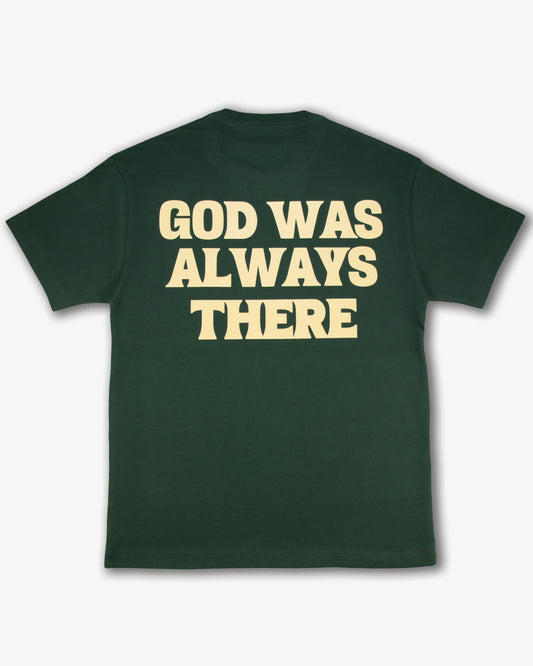 FOREST GOD WAS ALWAYS THERE OVERSIZED TEE