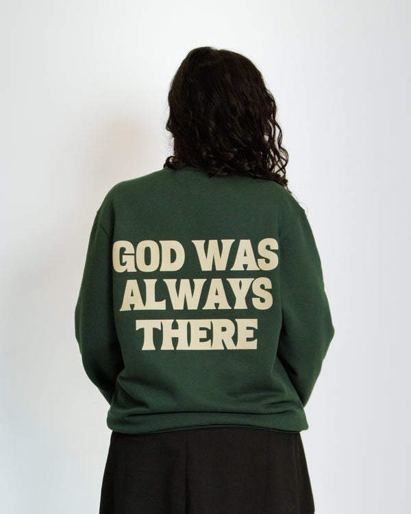 Forest God Was Always There Crew Neck